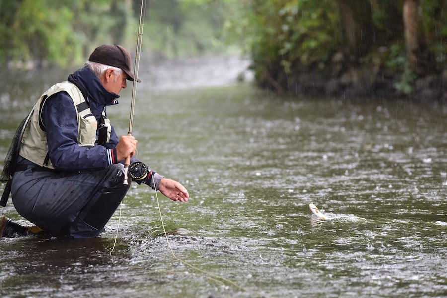 Can You Fly Fish in the Rain • Fishing Duo